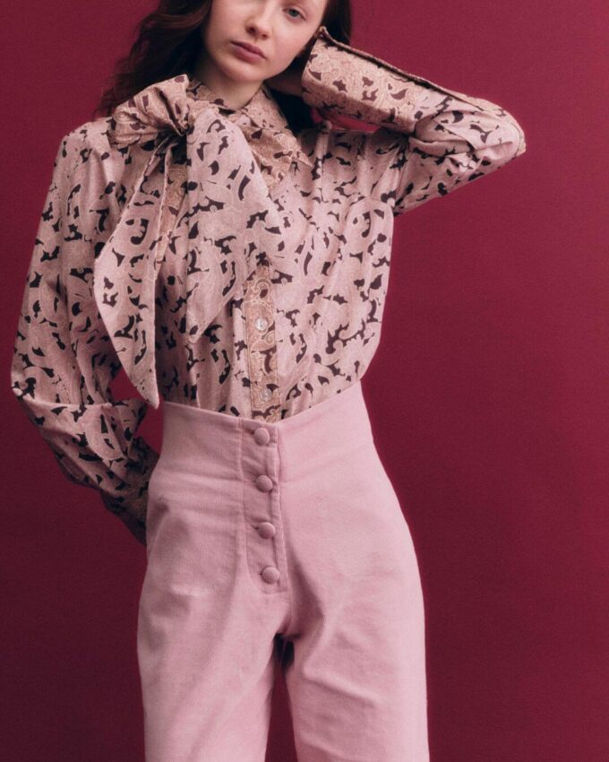 Cookie Velveteen Pink