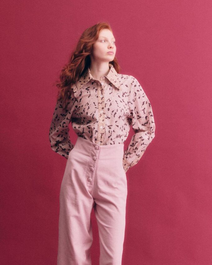 Candy paisley pink