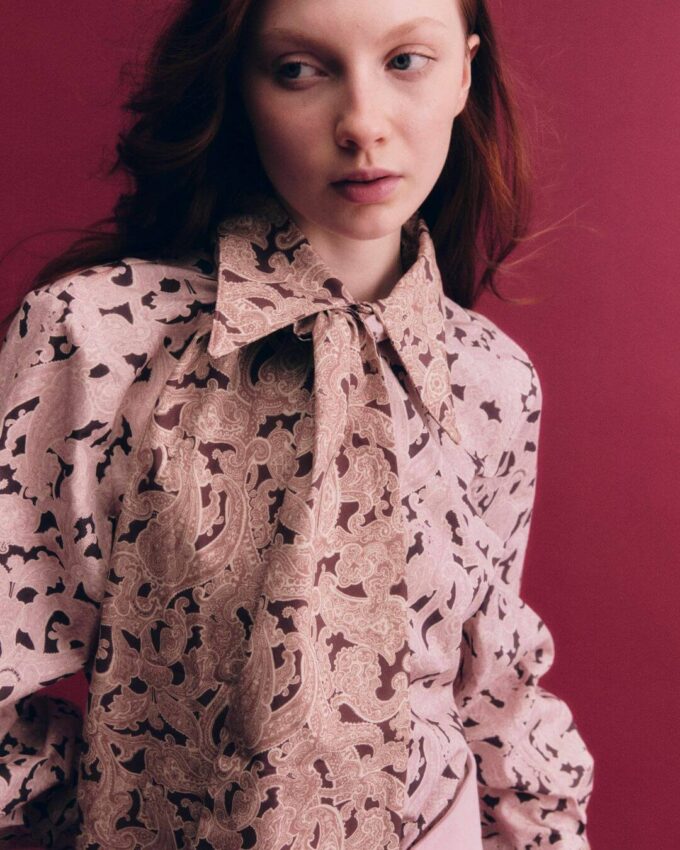 Candy paisley pink