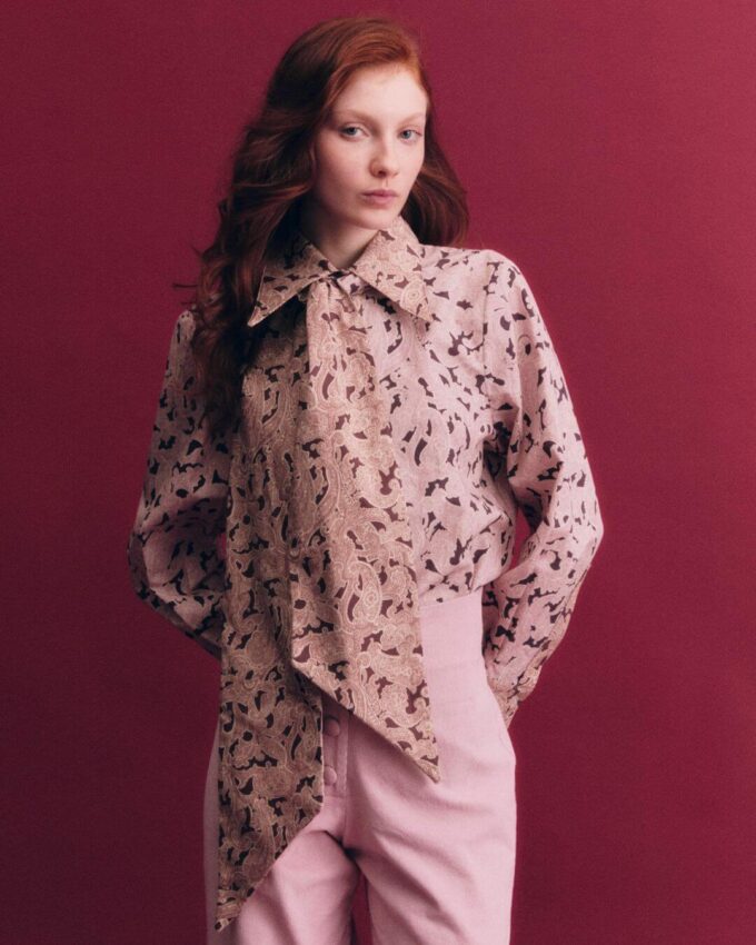 Candy paisley pink