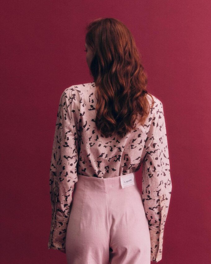 Candy paisley pink