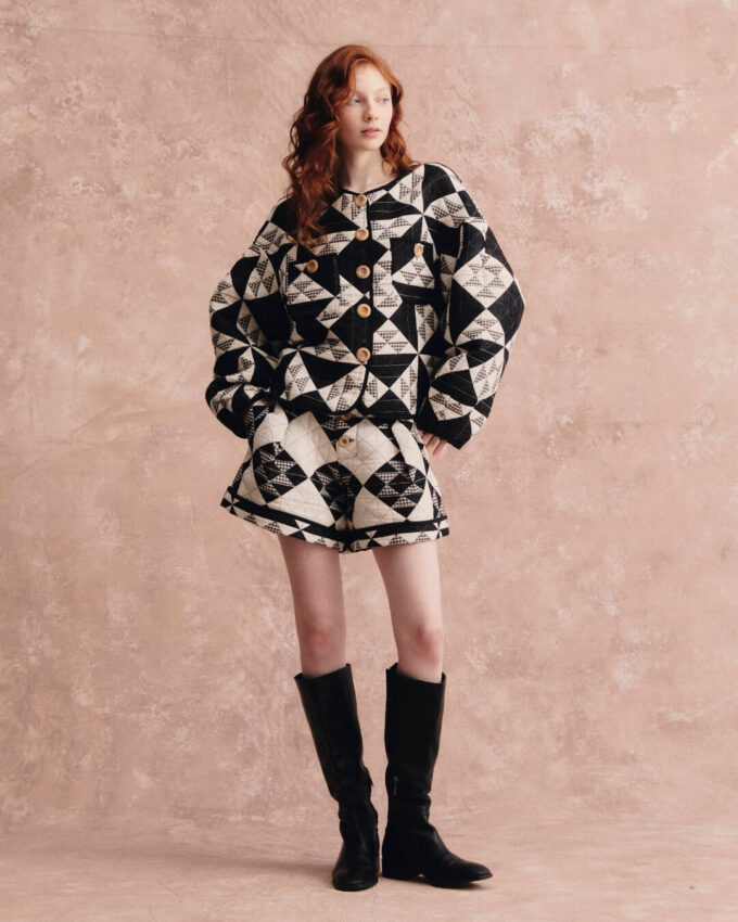 Canela Quilt Black