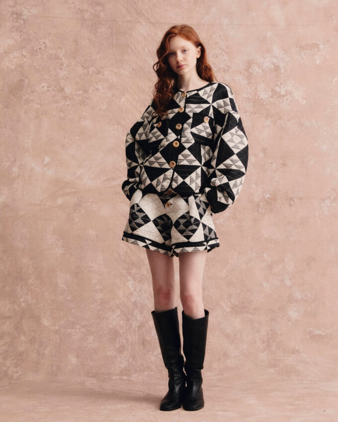 Canela Quilt Black