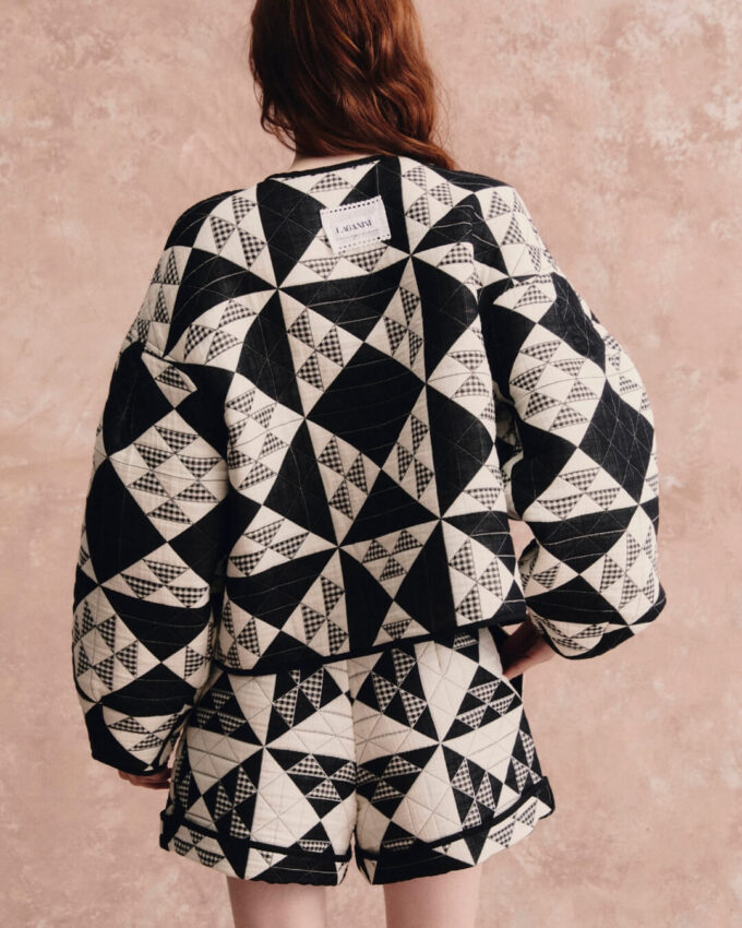 Canela Quilt Black