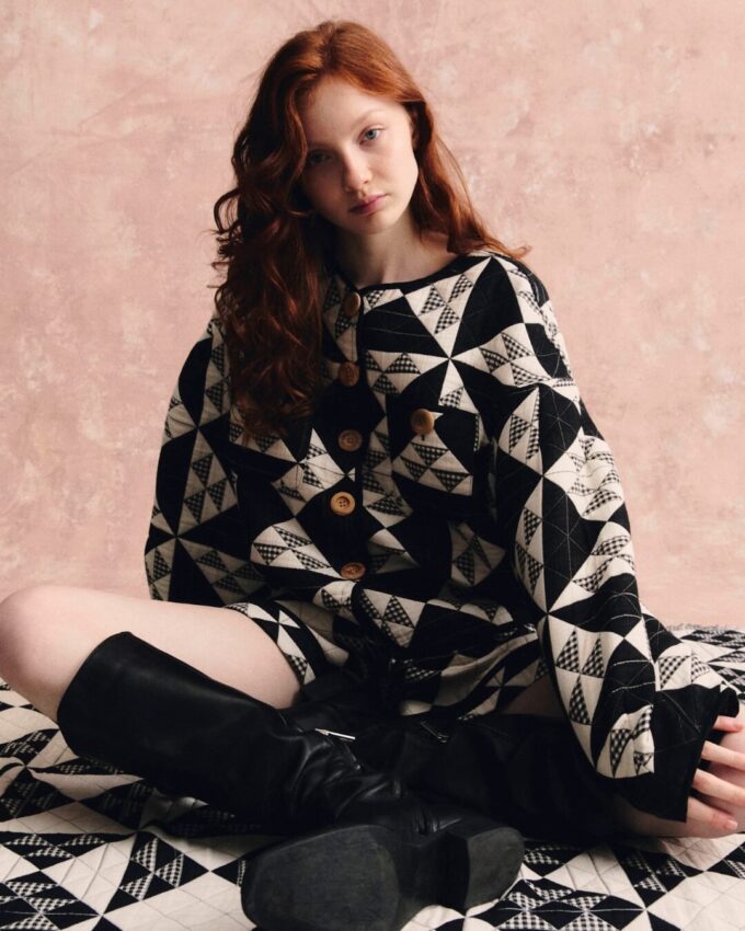 Canela Quilt Black