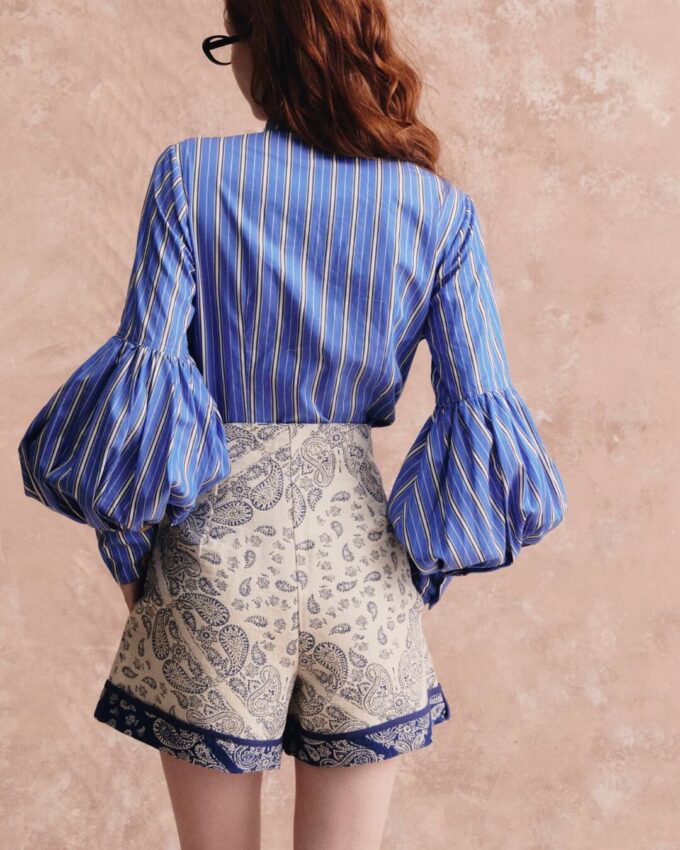 Penny Paisley Blue