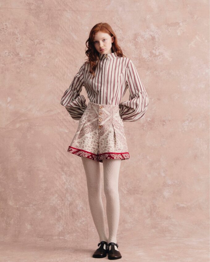 Penny Paisley Red